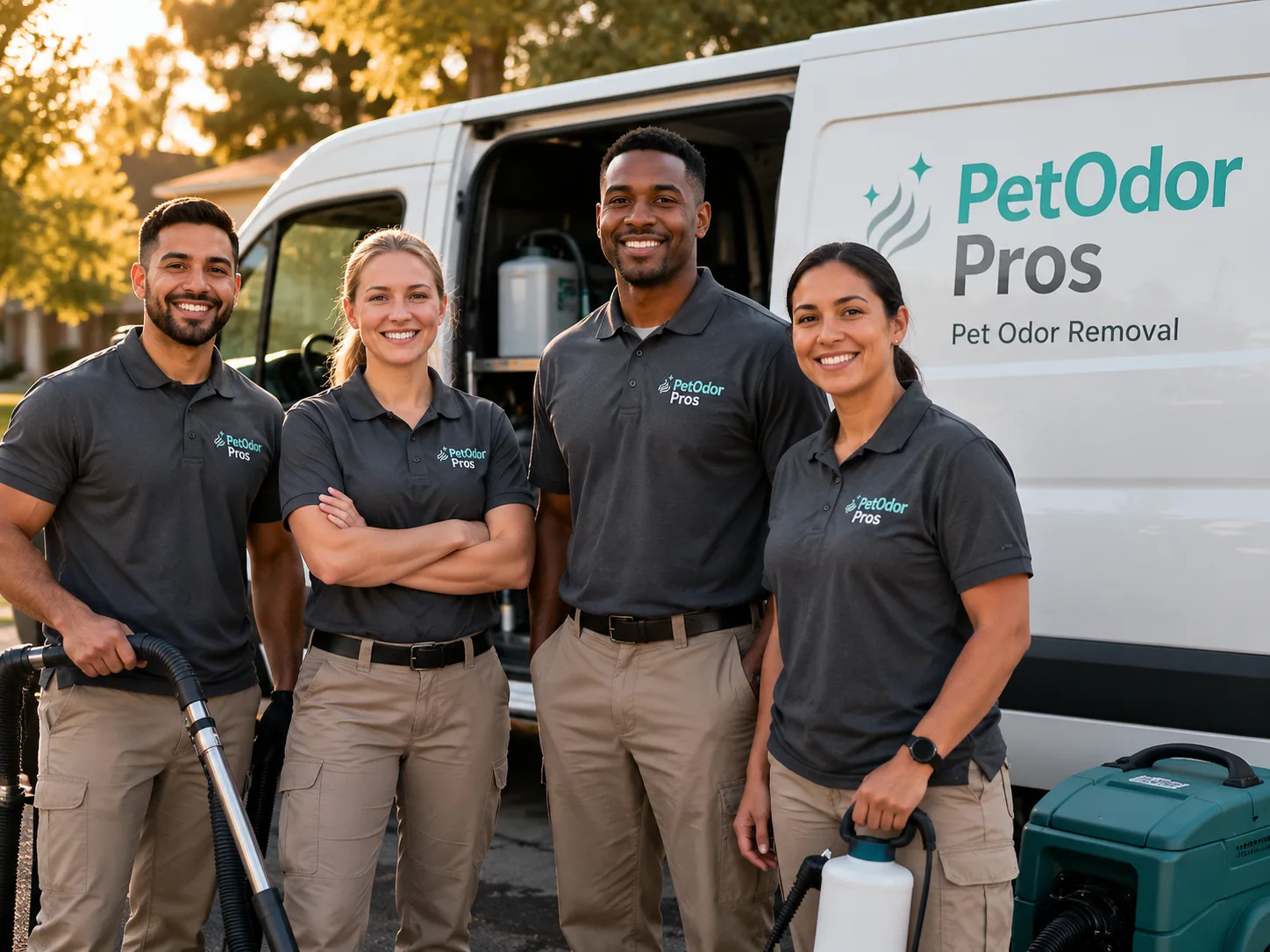 Pet Odor Removal team serving Upland, IN